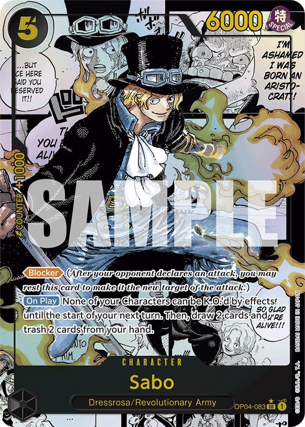 Sabo (OP04-083) (Manga) [Premium Booster -The Best-] | Good Games North