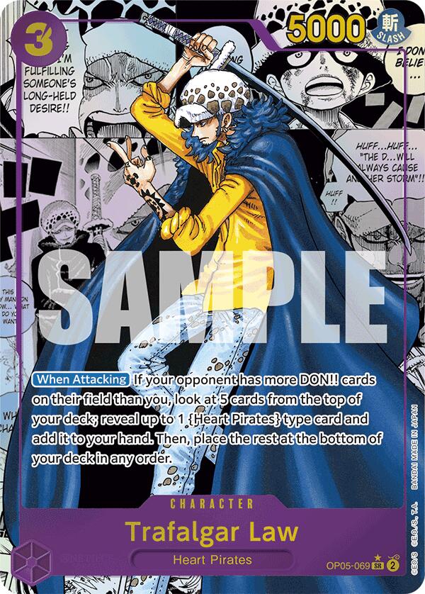 Trafalgar Law (OP05-069) (Manga) [Premium Booster -The Best-] | Good Games North