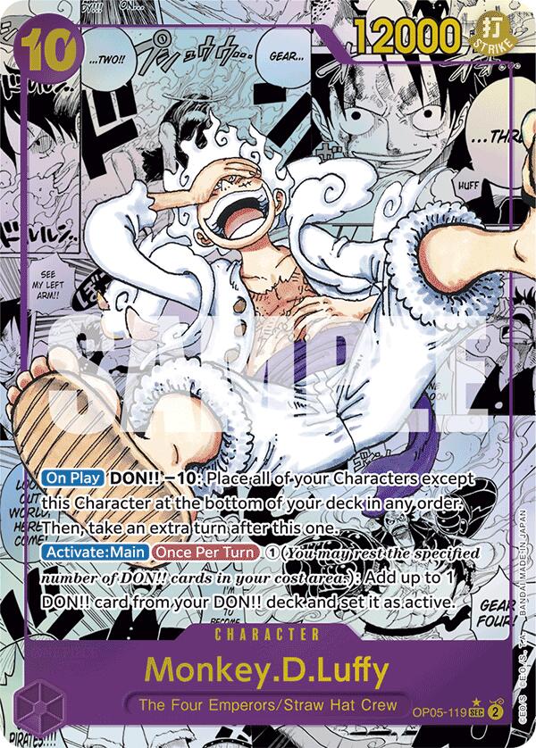 Monkey.D.Luffy (OP05-119) (Manga) [Premium Booster -The Best-] | Good Games North