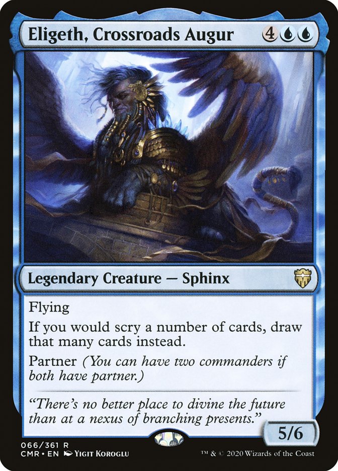Eligeth, Crossroads Augur (Commander Legends)  | Good Games North