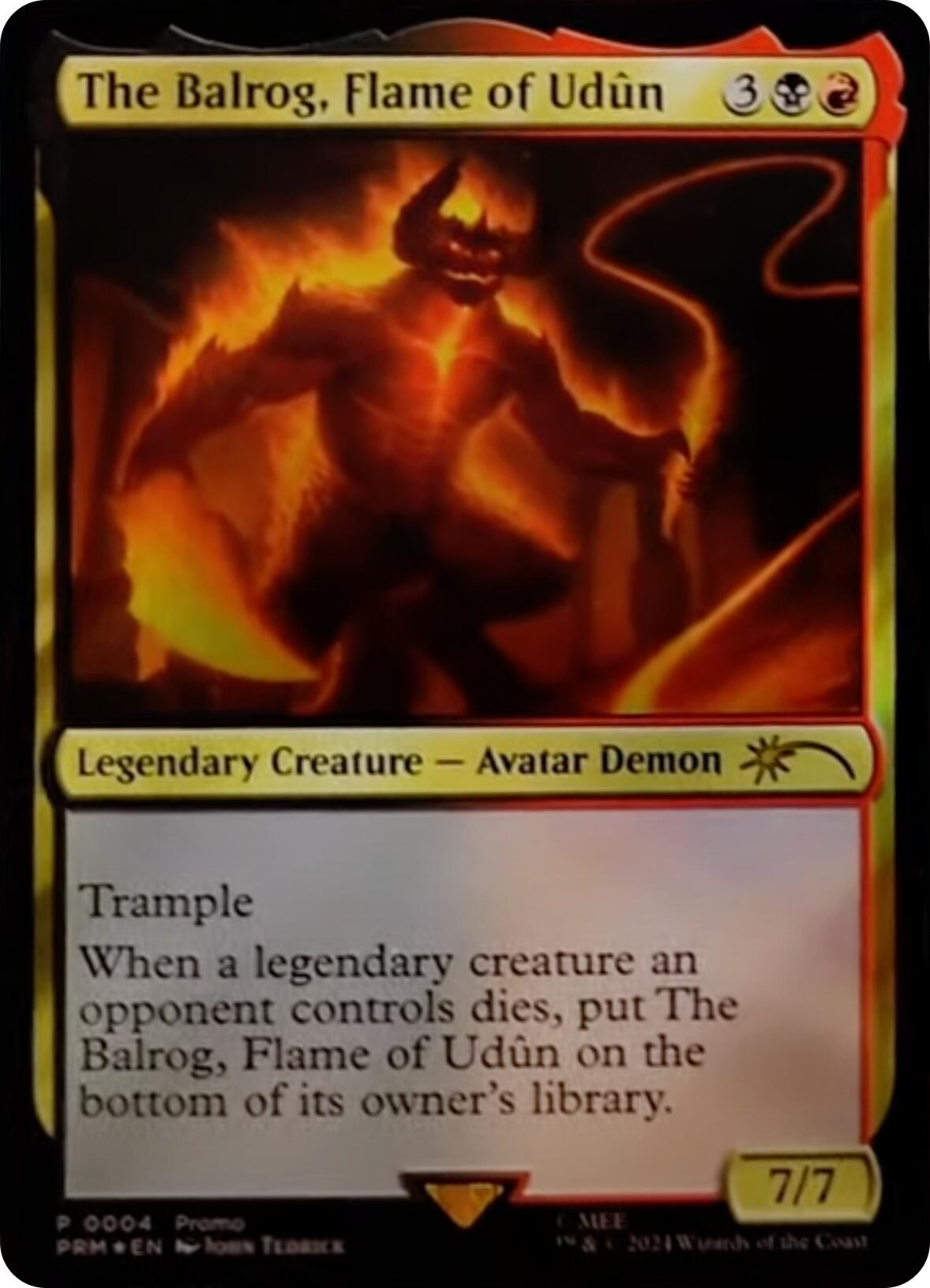 The Balrog, Flame of Udun [Resale Promos] | Good Games North