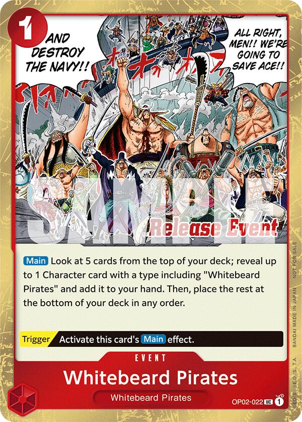 Whitebeard Pirates (ST15 - ST20 Release Event Winner Pack) [One Piece Promotion Cards] | Good Games North