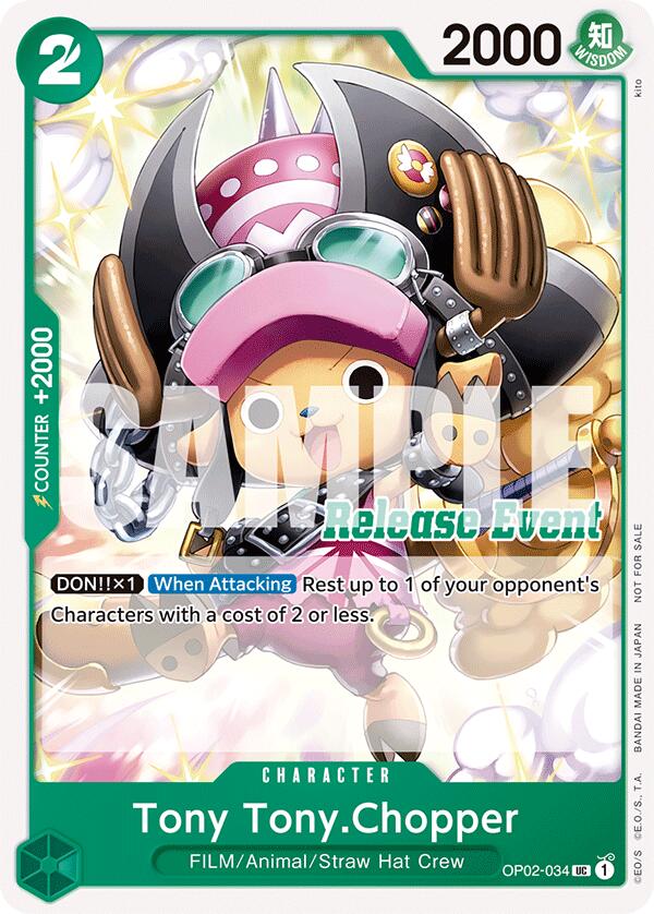 Tony Tony.Chopper (ST15 - ST20 Release Event Pack) [One Piece Promotion Cards] | Good Games North