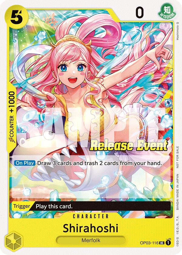 Shirahoshi (ST15 - ST20 Release Event Pack) [One Piece Promotion Cards] | Good Games North
