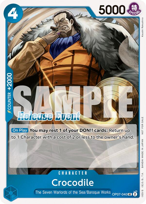 Crocodile (ST15 - ST20 Release Event Winner Pack) [One Piece Promotion Cards] | Good Games North