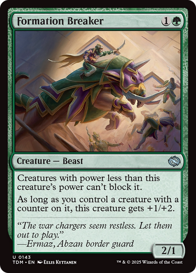 Formation Breaker [Tarkir: Dragonstorm] | Good Games North