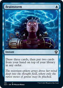 Brainstorm (Commander 2021)  | Good Games North