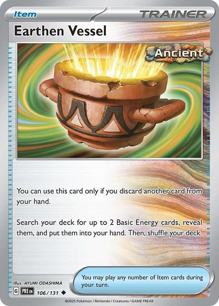 Earthen Vessel (106/131) [Scarlet & Violet: Prismatic Evolutions] | Good Games North