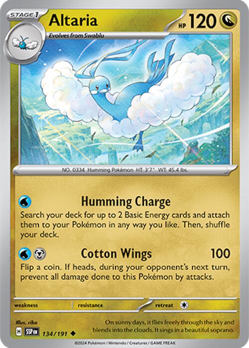 Altaria (134/191) [Scarlet & Violet: Surging Sparks] | Good Games North