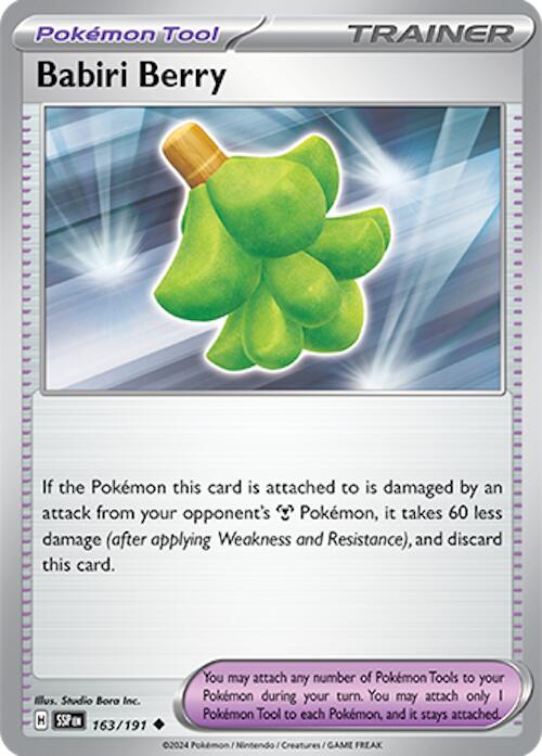 Babiri Berry (163/191) [Scarlet & Violet: Surging Sparks] | Good Games North