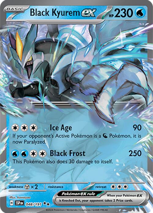 Black Kyurem ex (048/191) [Scarlet & Violet: Surging Sparks] | Good Games North