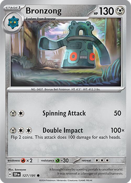 Bronzong (127/191) [Scarlet & Violet: Surging Sparks] | Good Games North