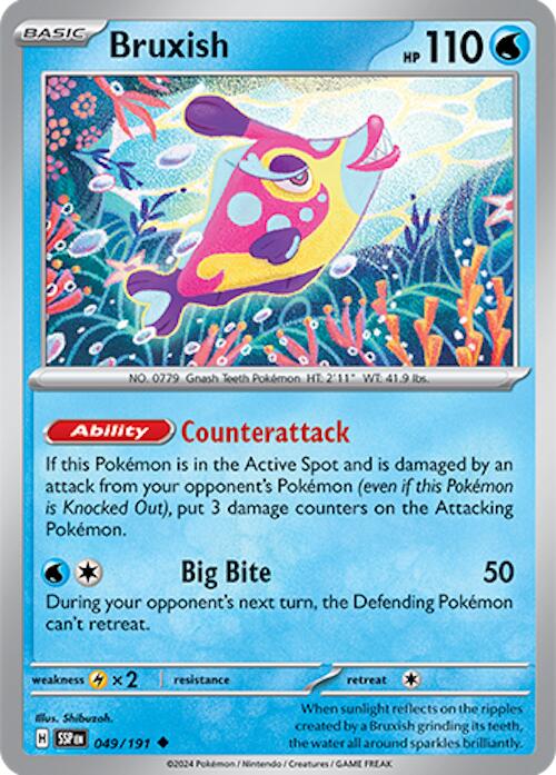 Bruxish (049/191) [Scarlet & Violet: Surging Sparks] | Good Games North