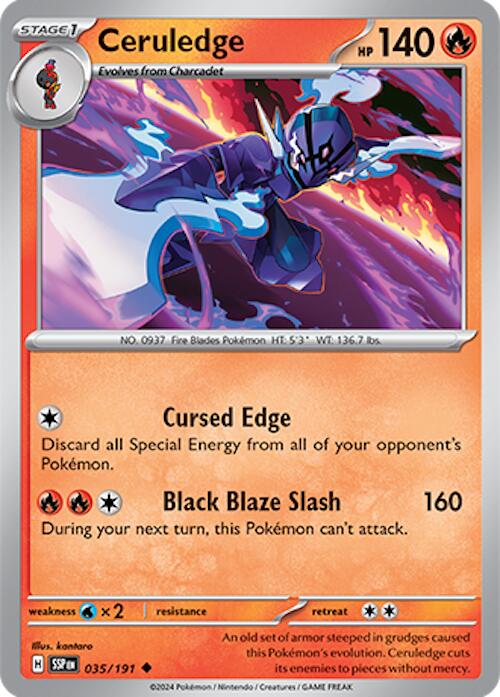 Ceruledge (035/191) [Scarlet & Violet: Surging Sparks] | Good Games North