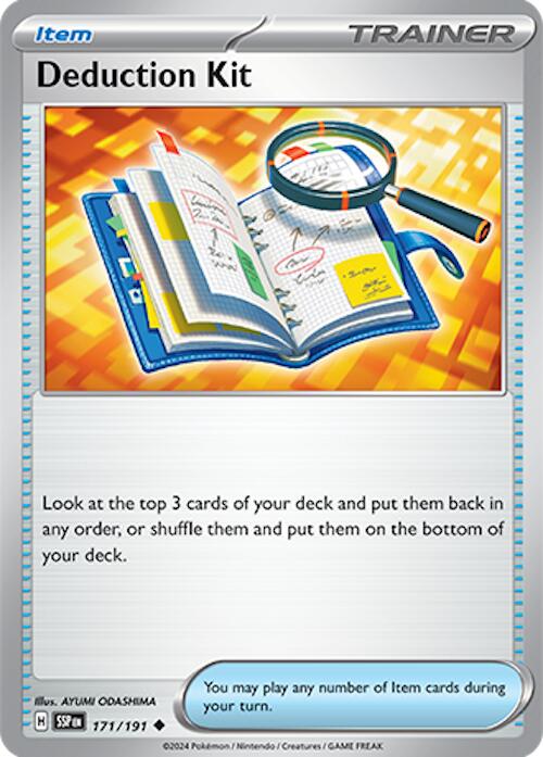 Deduction Kit (171/191) [Scarlet & Violet: Surging Sparks] | Good Games North