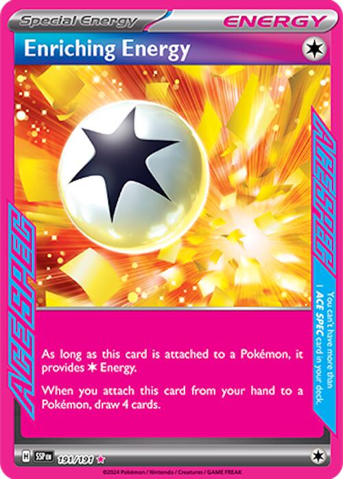 Enriching Energy (191/191) [Scarlet & Violet: Surging Sparks] | Good Games North