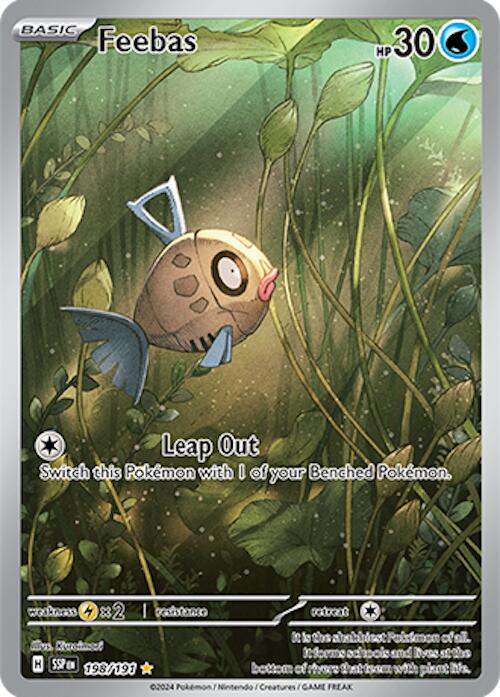 Feebas (198/191) [Scarlet & Violet: Surging Sparks] | Good Games North