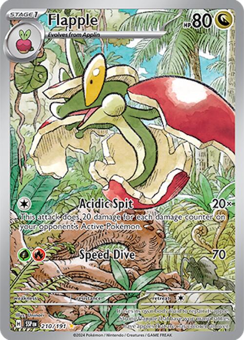 Flapple (210/191) [Scarlet & Violet: Surging Sparks] | Good Games North