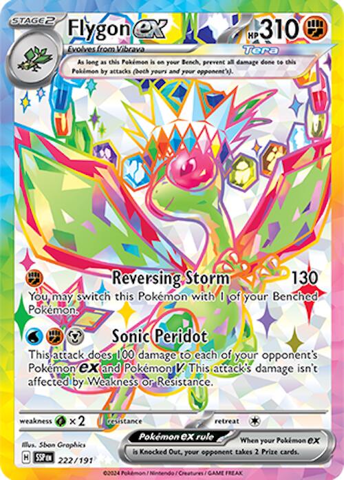 Flygon ex (222/191) [Scarlet & Violet: Surging Sparks] | Good Games North