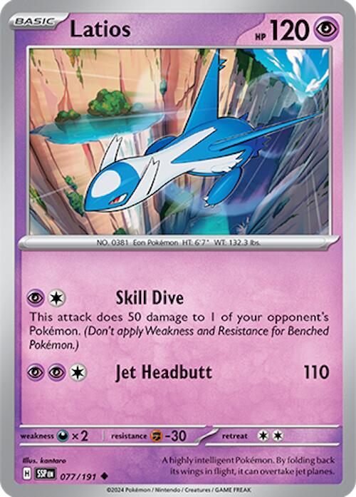 Latios (077/191) [Scarlet & Violet: Surging Sparks] | Good Games North