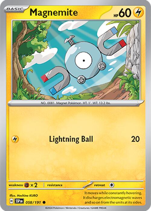 Magnemite (058/191) [Scarlet & Violet: Surging Sparks] | Good Games North