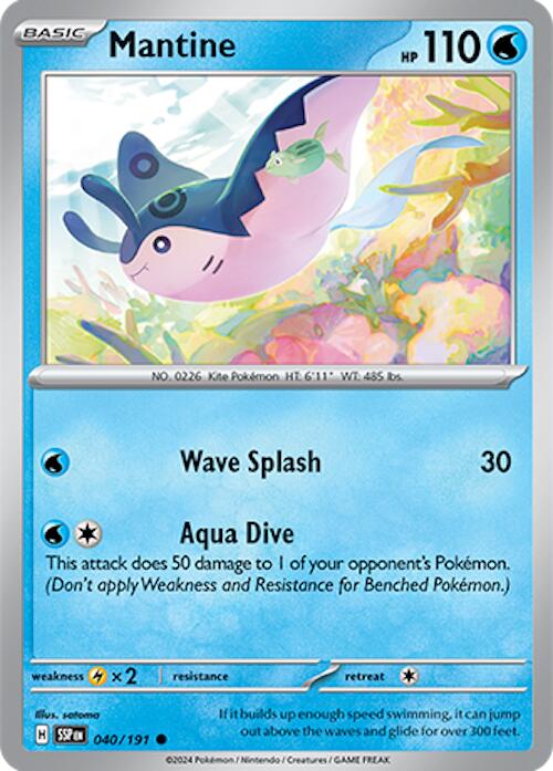 Mantine (040/191) [Scarlet & Violet: Surging Sparks] | Good Games North