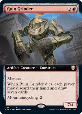Ruin Grinder Extended Art 384 (Commander 2021)  | Good Games North
