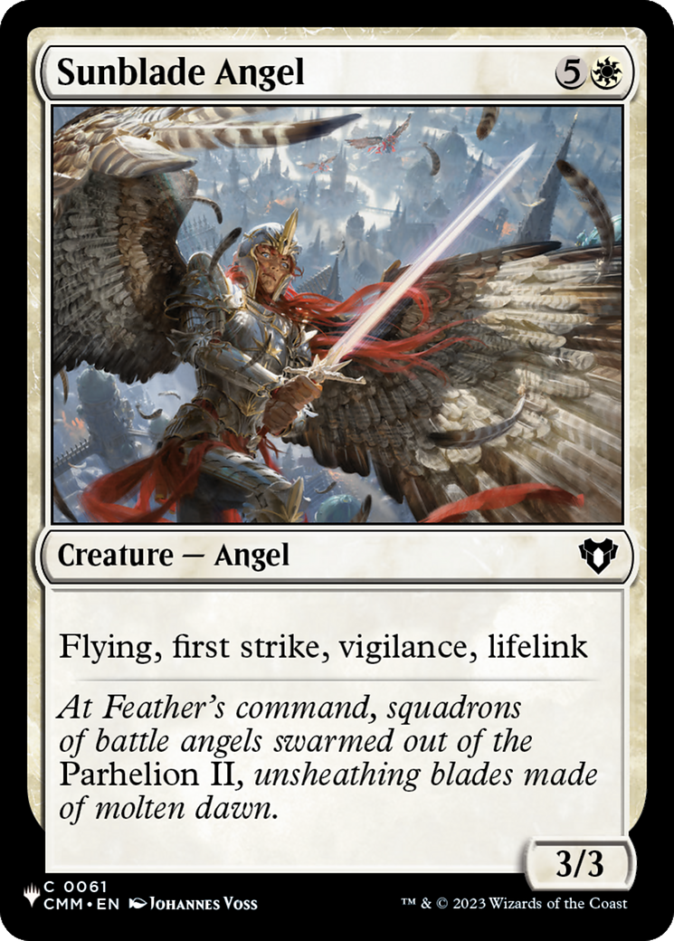 Sunblade Angel [The List] | Good Games North