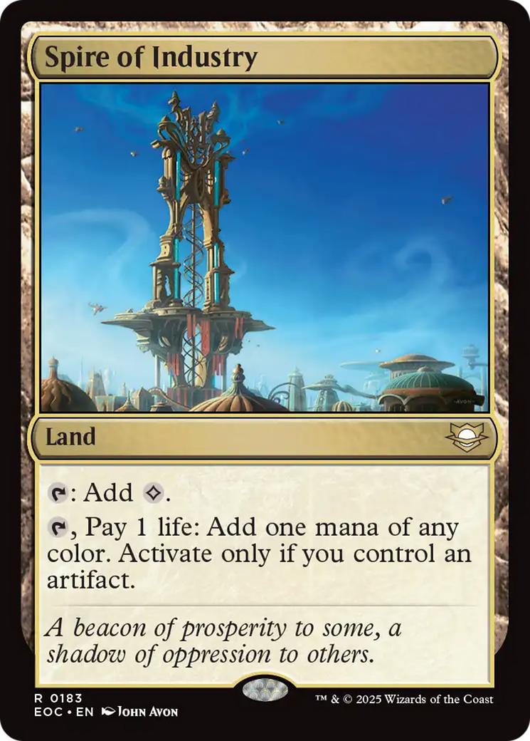 Spire of Industry [Edge of Eternities Commander] | Good Games North