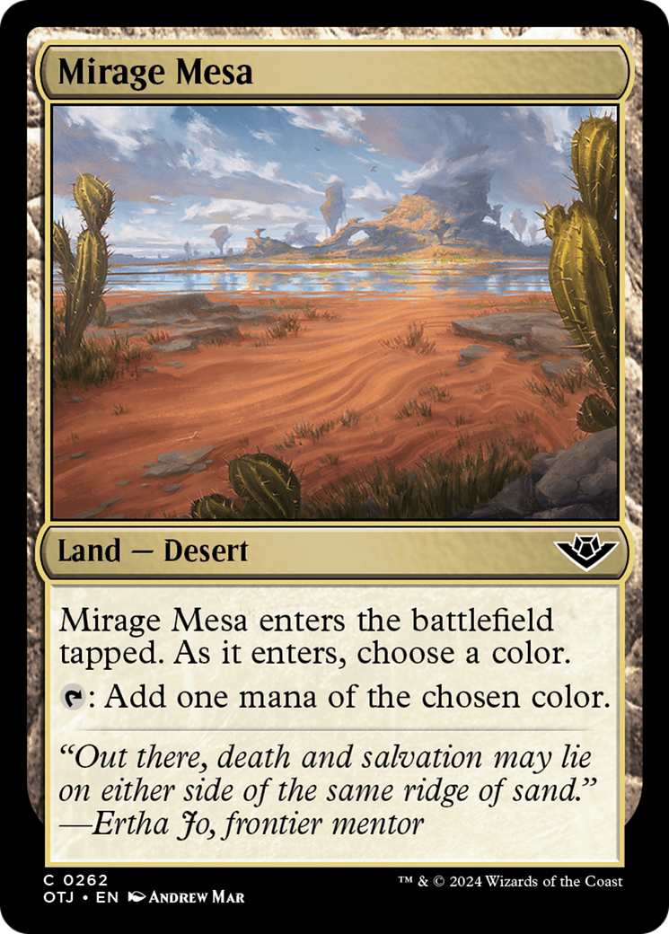 Mirage Mesa [Outlaws of Thunder Junction] | Good Games North
