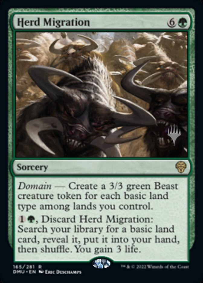 Herd Migration (Promo Pack) [Dominaria United Promos] | Good Games North