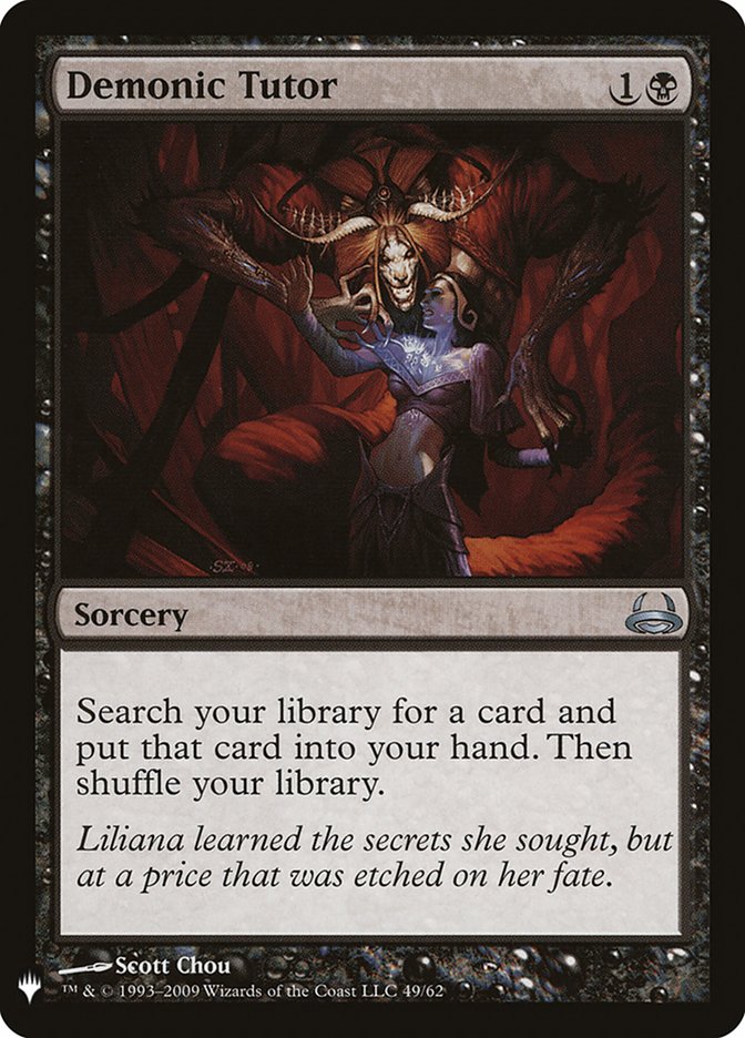 Demonic Tutor [Mystery Booster] | Good Games North