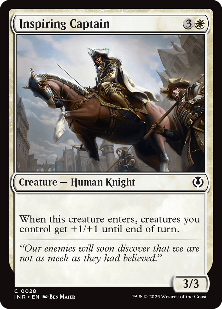 Inspiring Captain [Innistrad Remastered] | Good Games North
