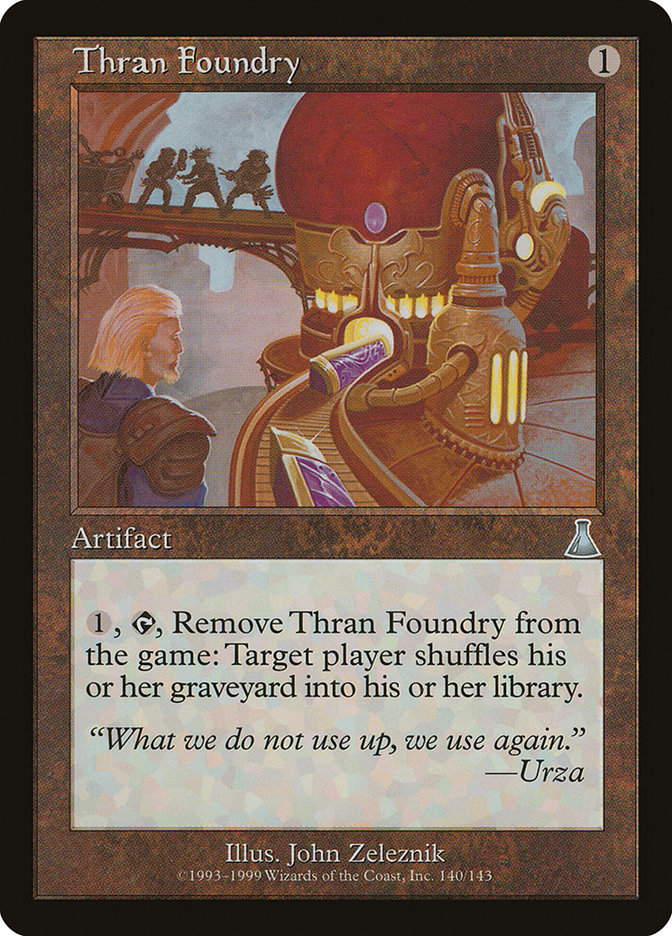 Thran Foundry (Urza's Destiny)  - Foil | Good Games North