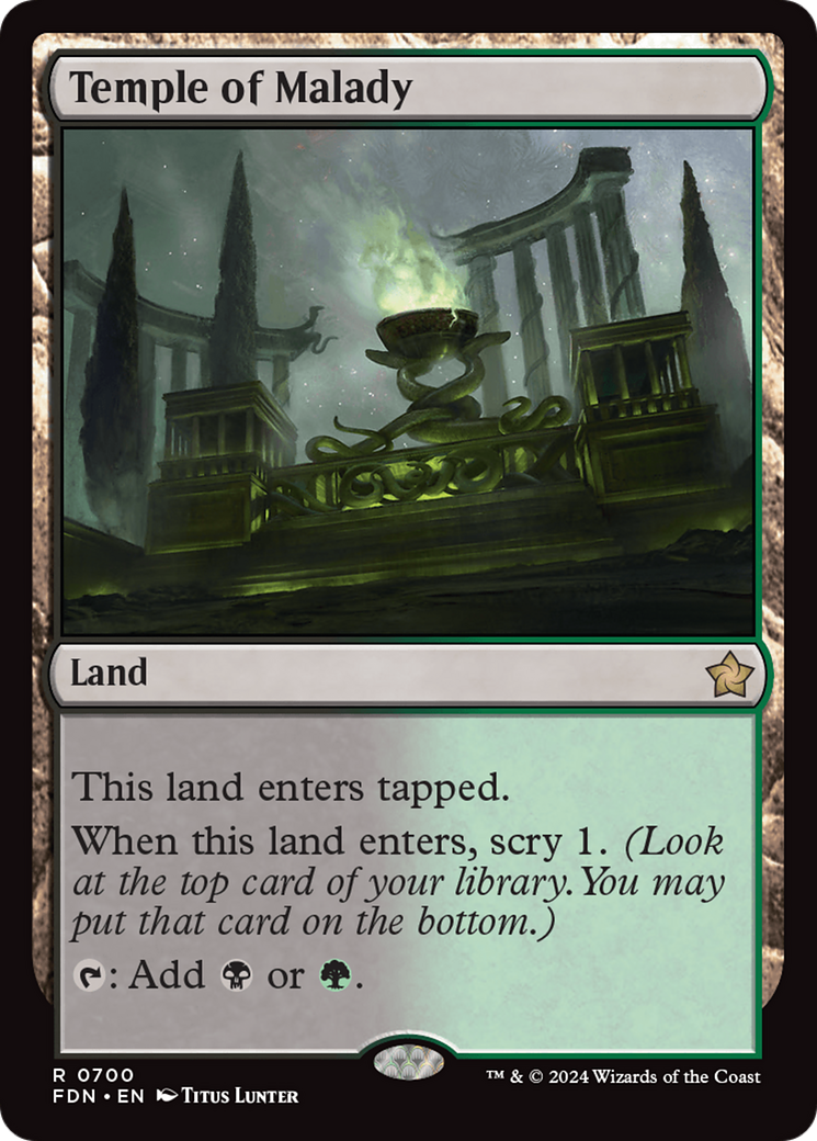 Temple of Malady [Foundations] | Good Games North