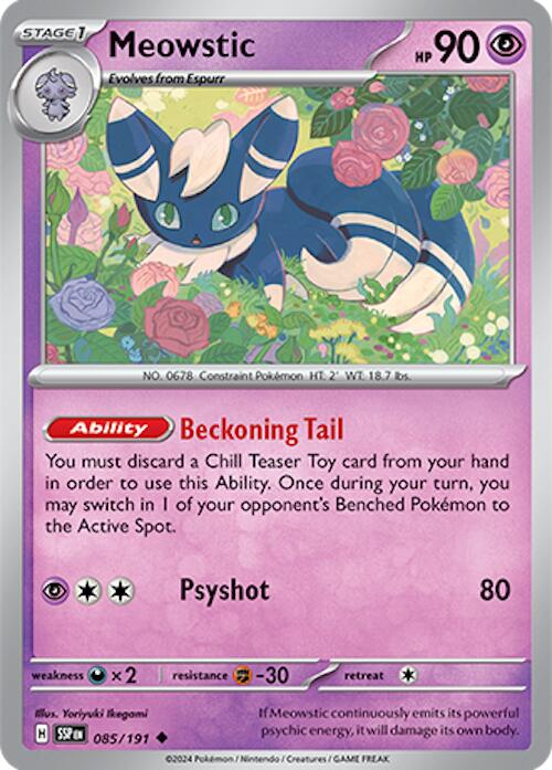 Meowstic (085/191) [Scarlet & Violet: Surging Sparks] | Good Games North