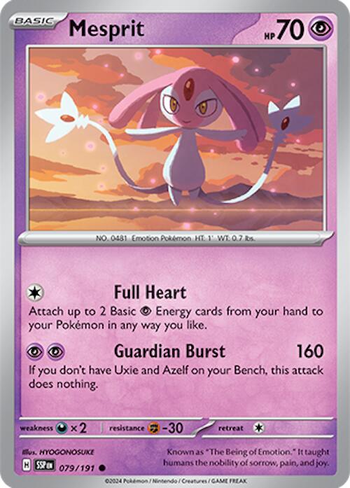 Mesprit (079/191) [Scarlet & Violet: Surging Sparks] | Good Games North