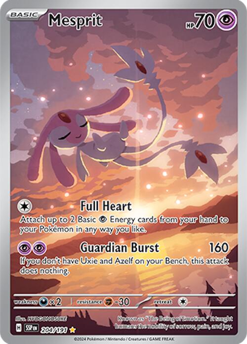 Mesprit (204/191) [Scarlet & Violet: Surging Sparks] | Good Games North