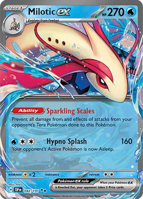 Milotic ex (042/191) [Scarlet & Violet: Surging Sparks] | Good Games North