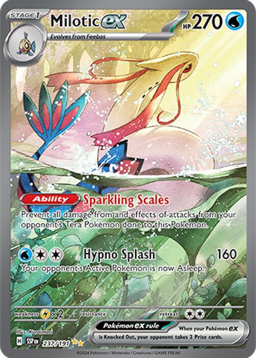 Milotic ex (237/191) [Scarlet & Violet: Surging Sparks] | Good Games North