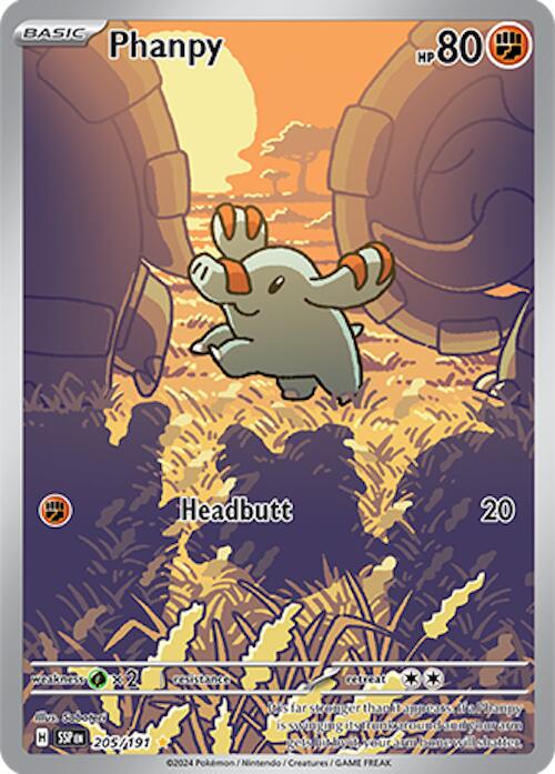 Phanpy (205/191) [Scarlet & Violet: Surging Sparks] | Good Games North