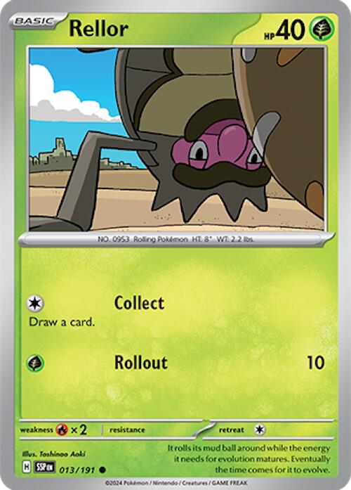 Rellor (013/191) [Scarlet & Violet: Surging Sparks] | Good Games North