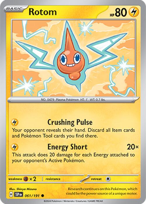 Rotom (061/191) [Scarlet & Violet: Surging Sparks] | Good Games North
