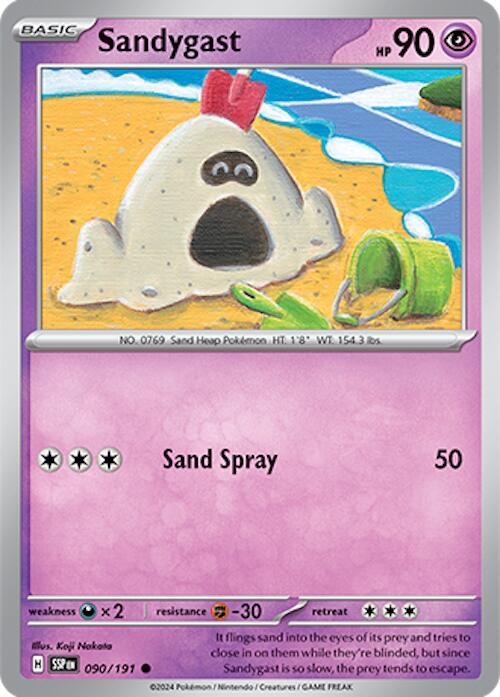 Sandygast (090/191) [Scarlet & Violet: Surging Sparks] | Good Games North