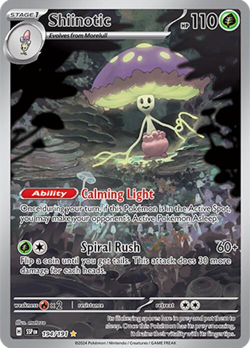 Shiinotic (194/191) [Scarlet & Violet: Surging Sparks] | Good Games North