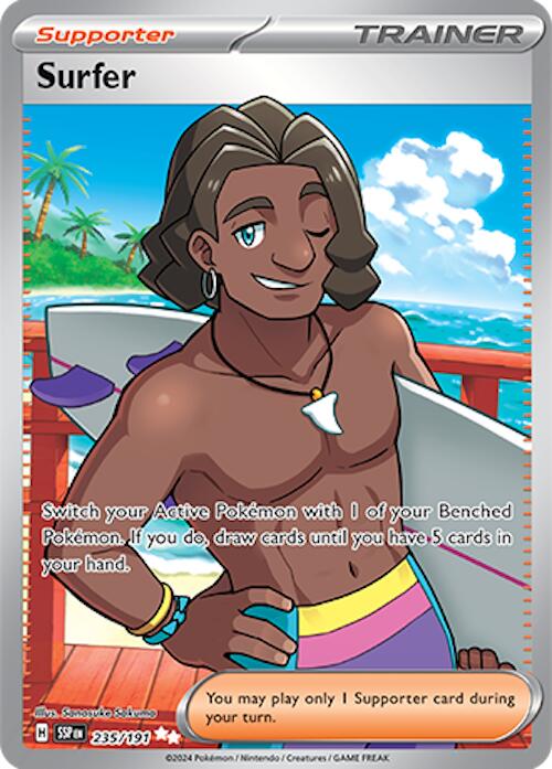 Surfer (235/191) [Scarlet & Violet: Surging Sparks] | Good Games North