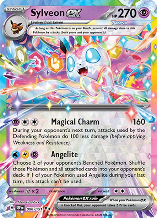 Sylveon ex (086/191) [Scarlet & Violet: Surging Sparks] | Good Games North