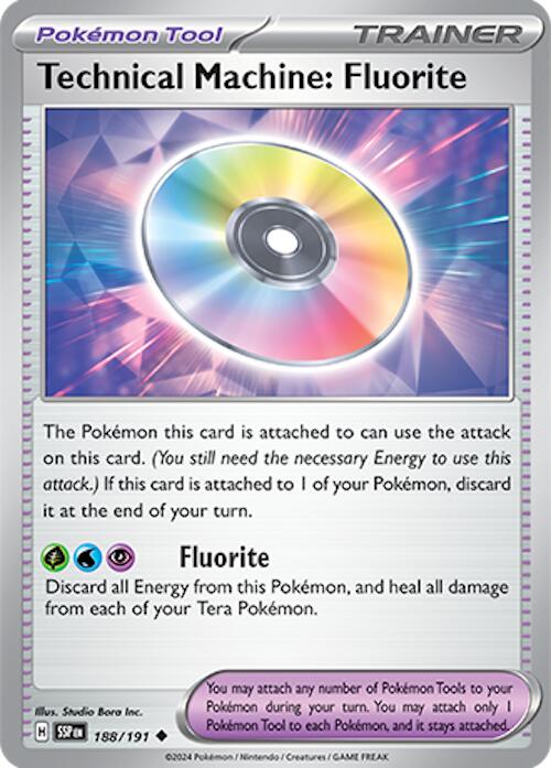 Technical Machine: Fluorite (188/191) [Scarlet & Violet: Surging Sparks] | Good Games North