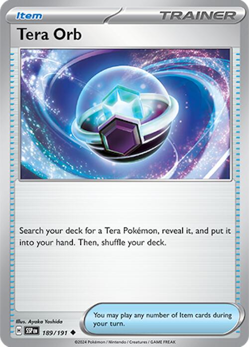 Tera Orb (189/191) [Scarlet & Violet: Surging Sparks] | Good Games North
