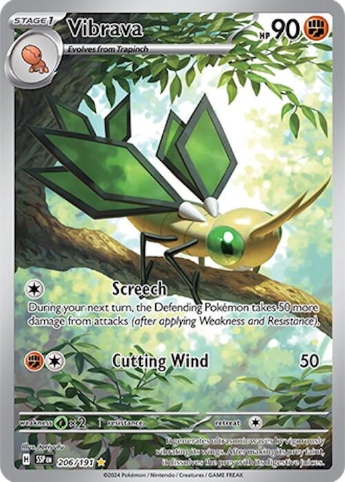 Vibrava (206/191) [Scarlet & Violet: Surging Sparks] | Good Games North